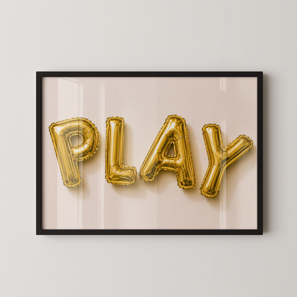 Play Balloon Print