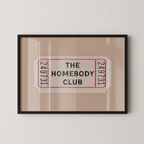 The Homebody Club Ticket in Beige