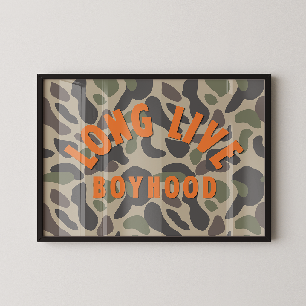 Long Live Boyhood in Camo