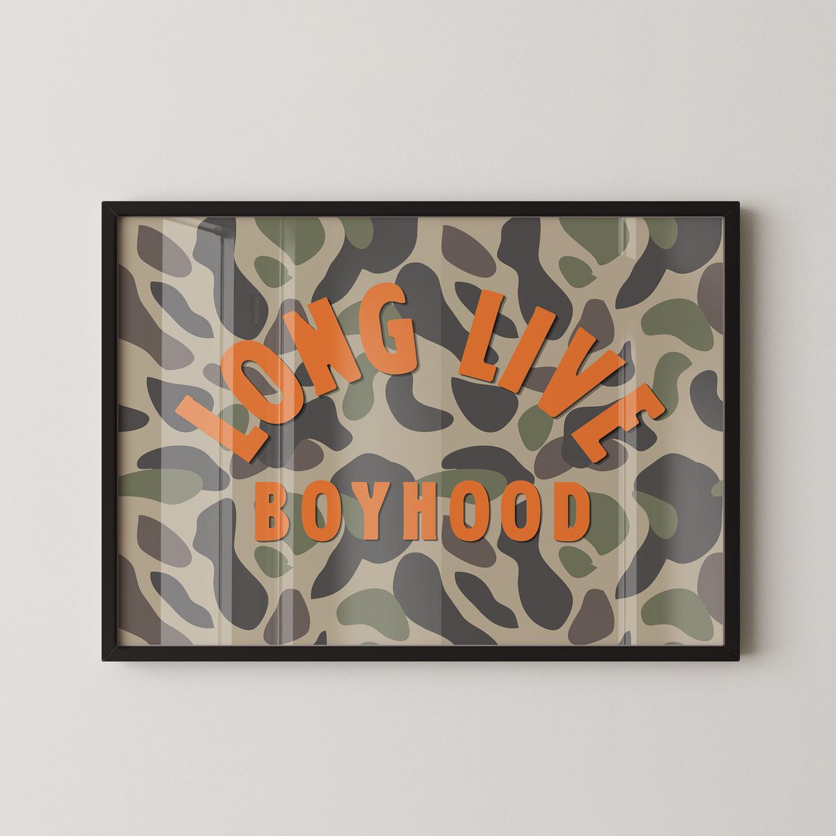 Long Live Boyhood in Camo