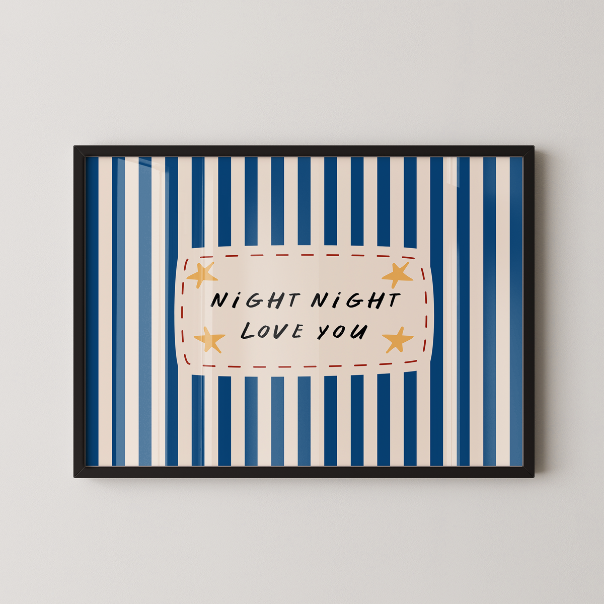 Night Night Love You in Blue