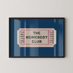 Homebody Club Ticket in Blue