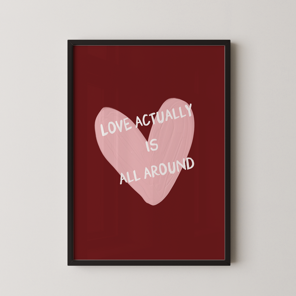Love Actually in Red