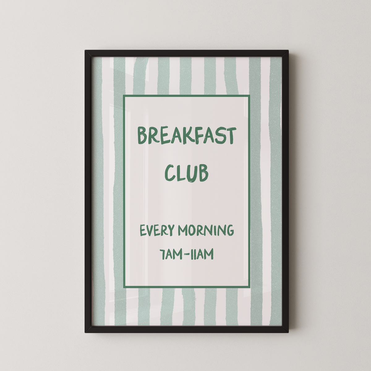 Breakfast Club in Green