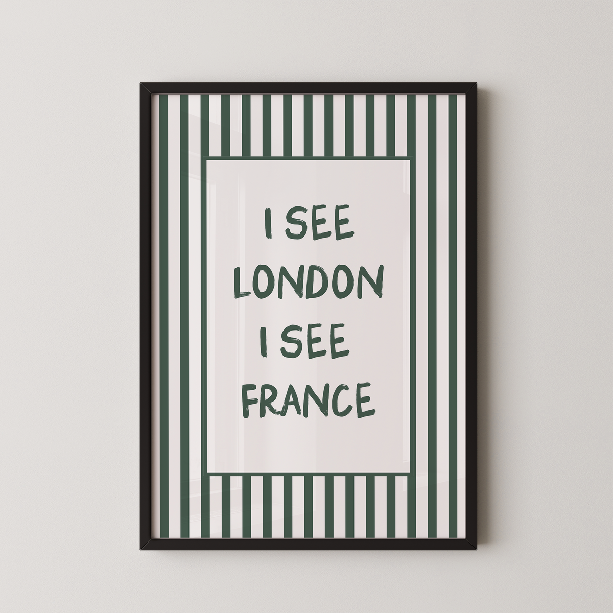 I See London I See France in Green