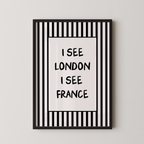 I See London I See France in Black