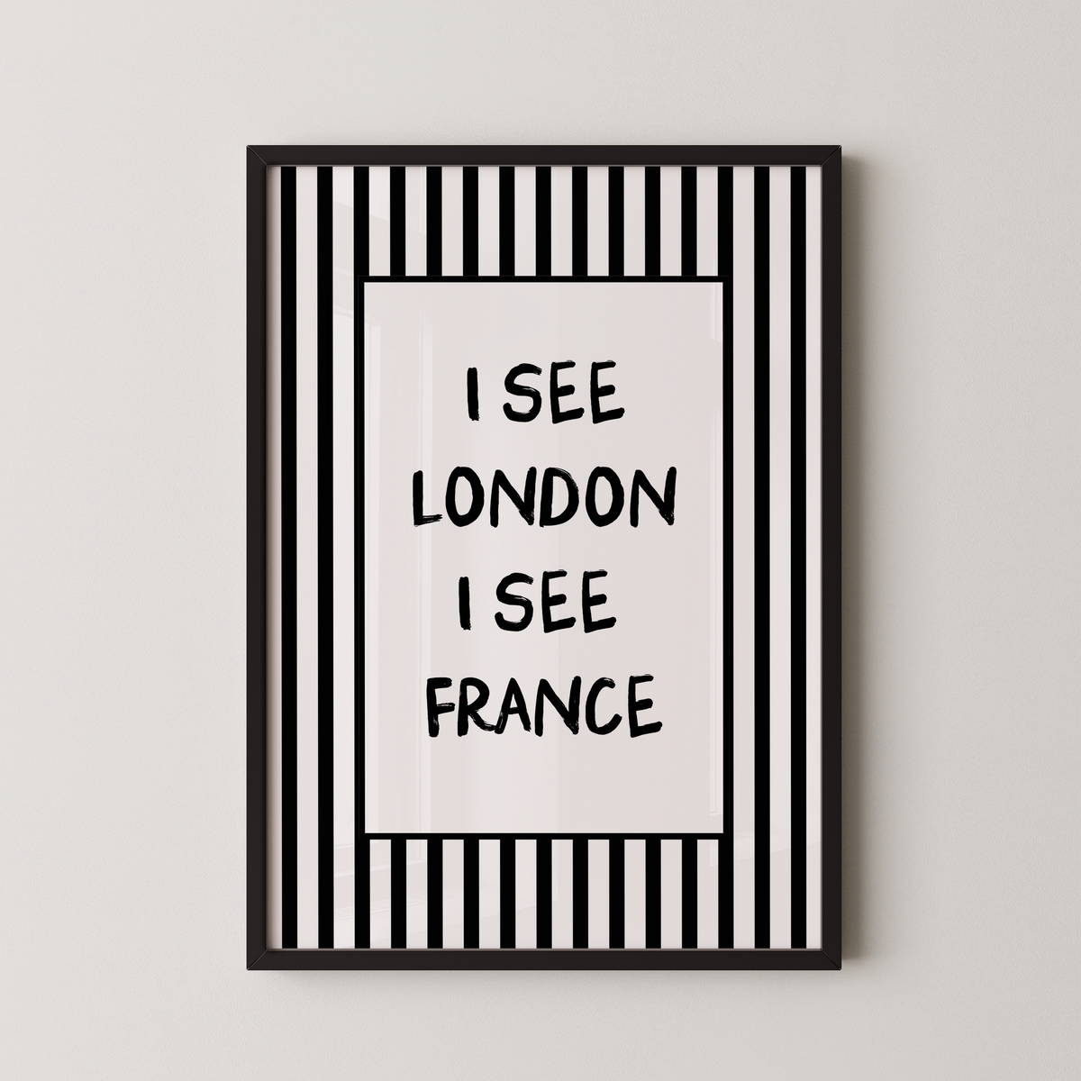 I See London I See France in Black
