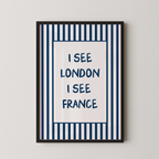 I See London I See France in Blue