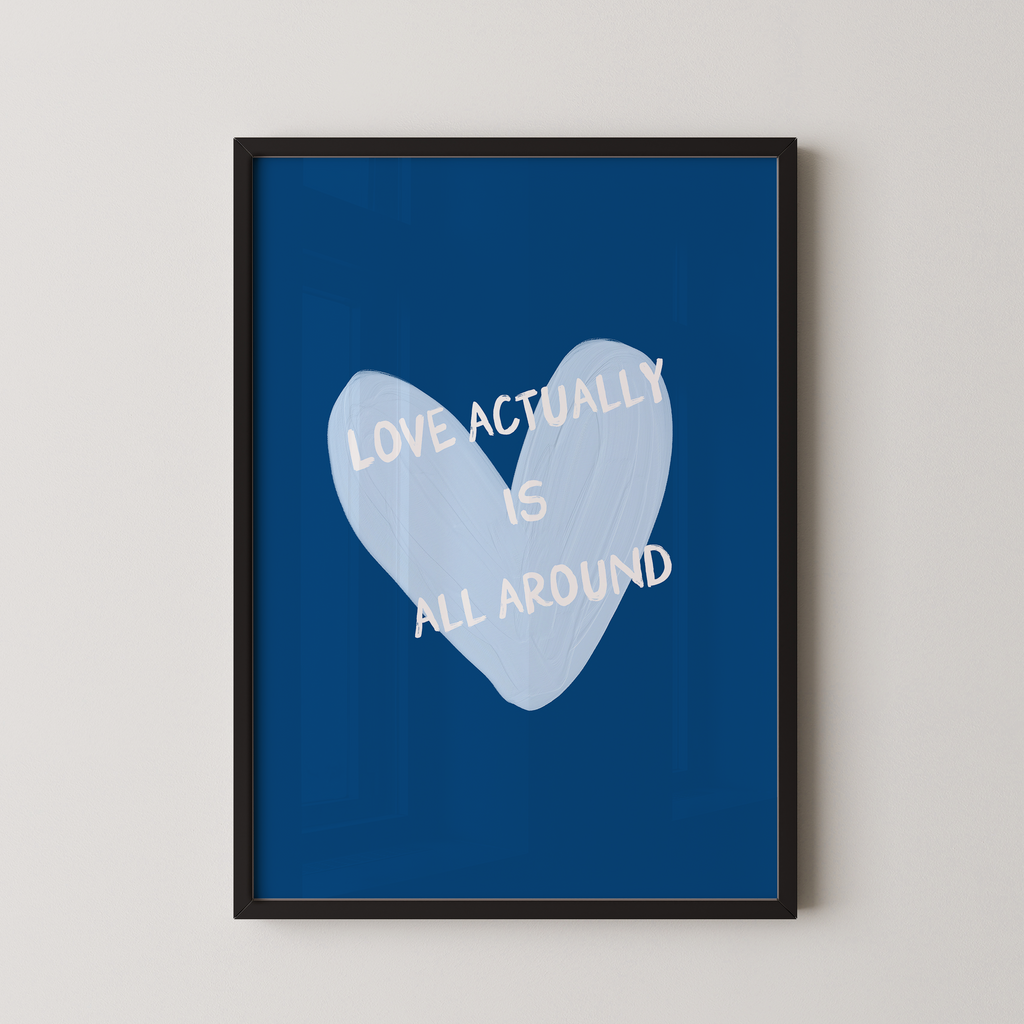 Love Actually in Blue