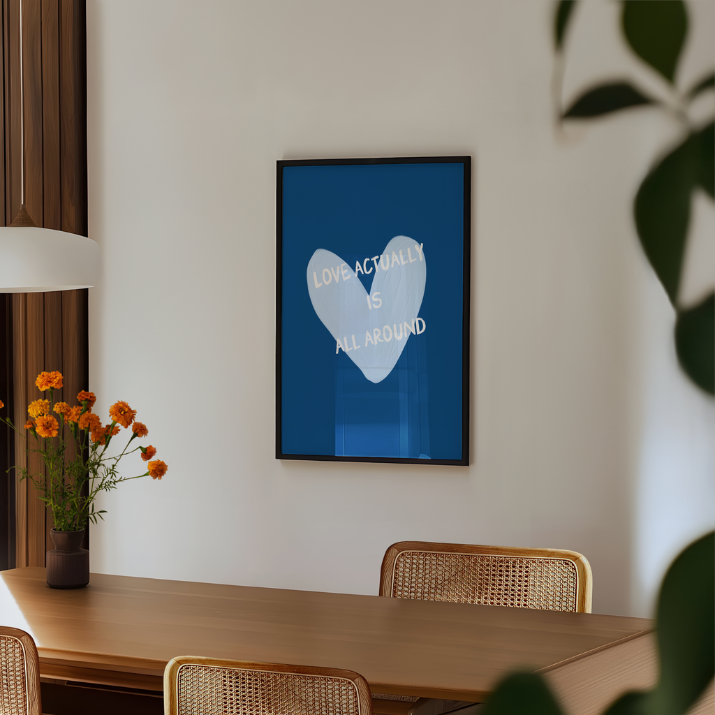 Love Actually in Blue