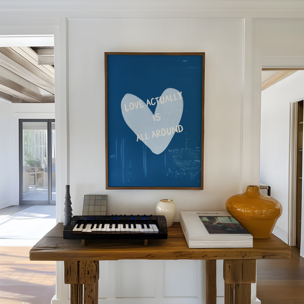 Love Actually in Blue