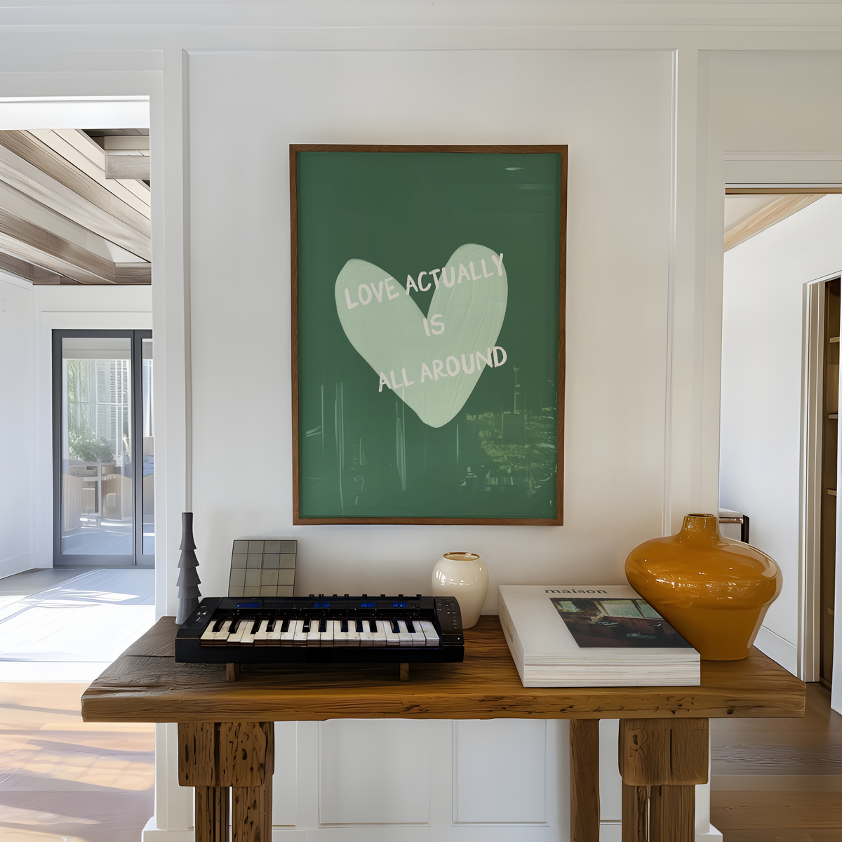 Love Actually in Green
