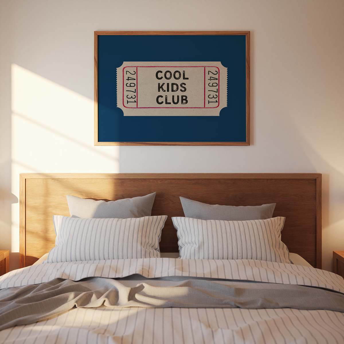 Cool Kids Club Ticket in Blue