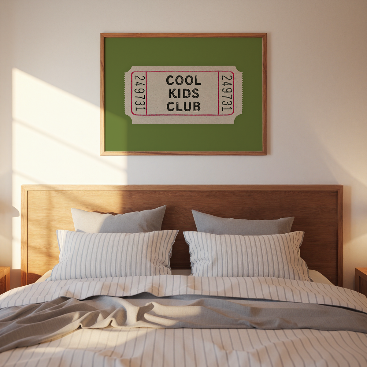 Cool Kids Club Ticket in Green