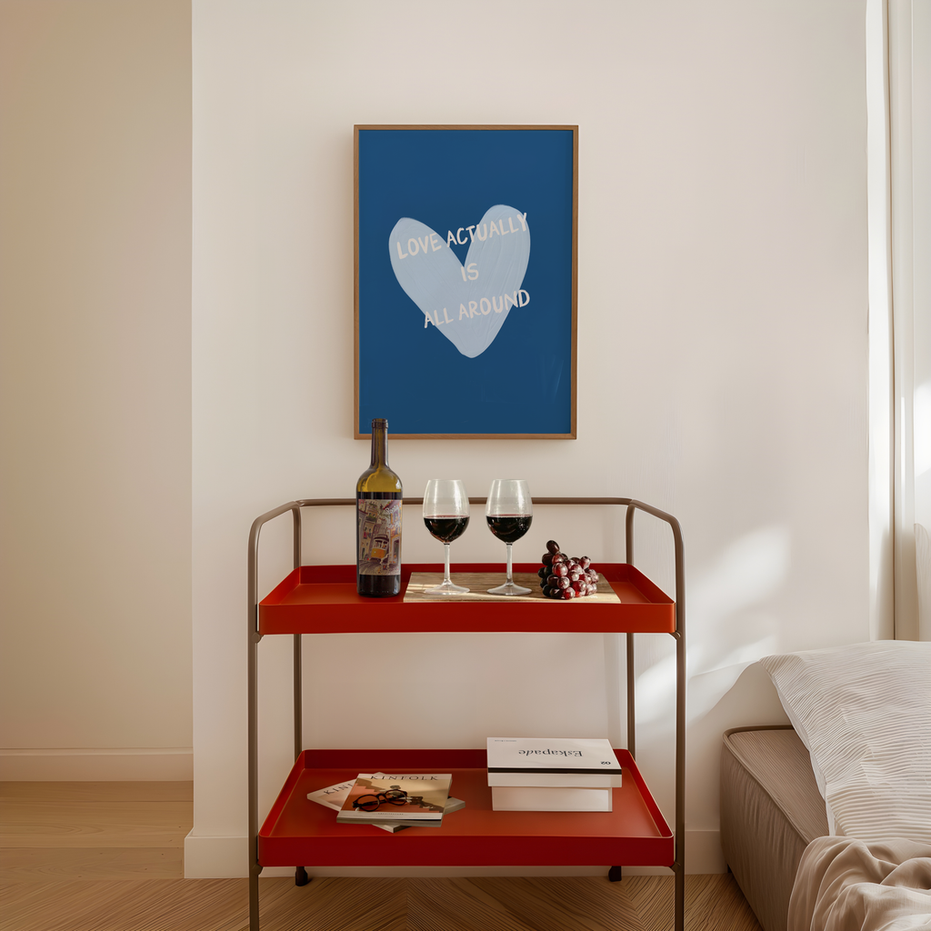 Love Actually in Blue