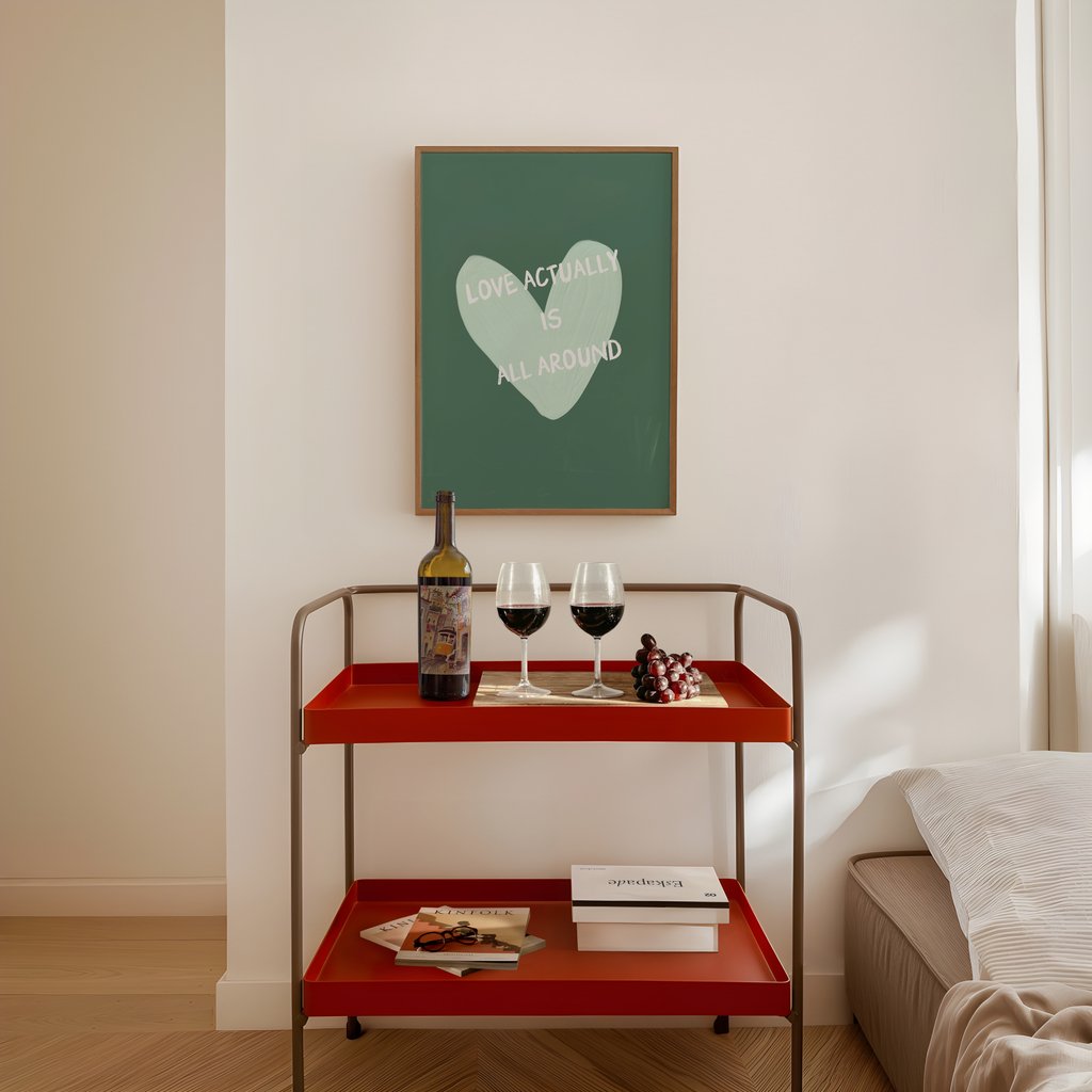 Love Actually in Green