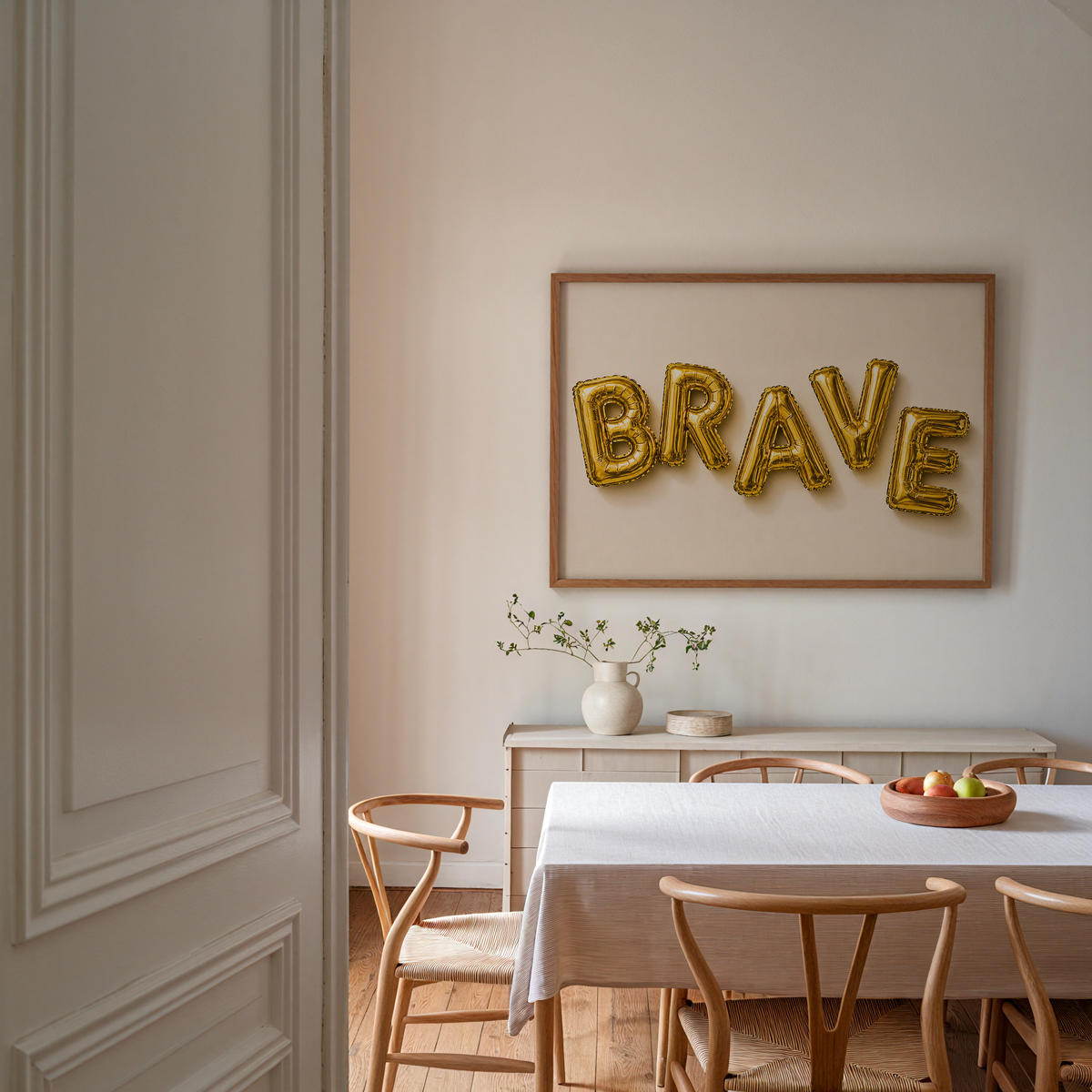 Brave Balloon Print