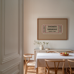 Shower Karaoke Ticket in Beige