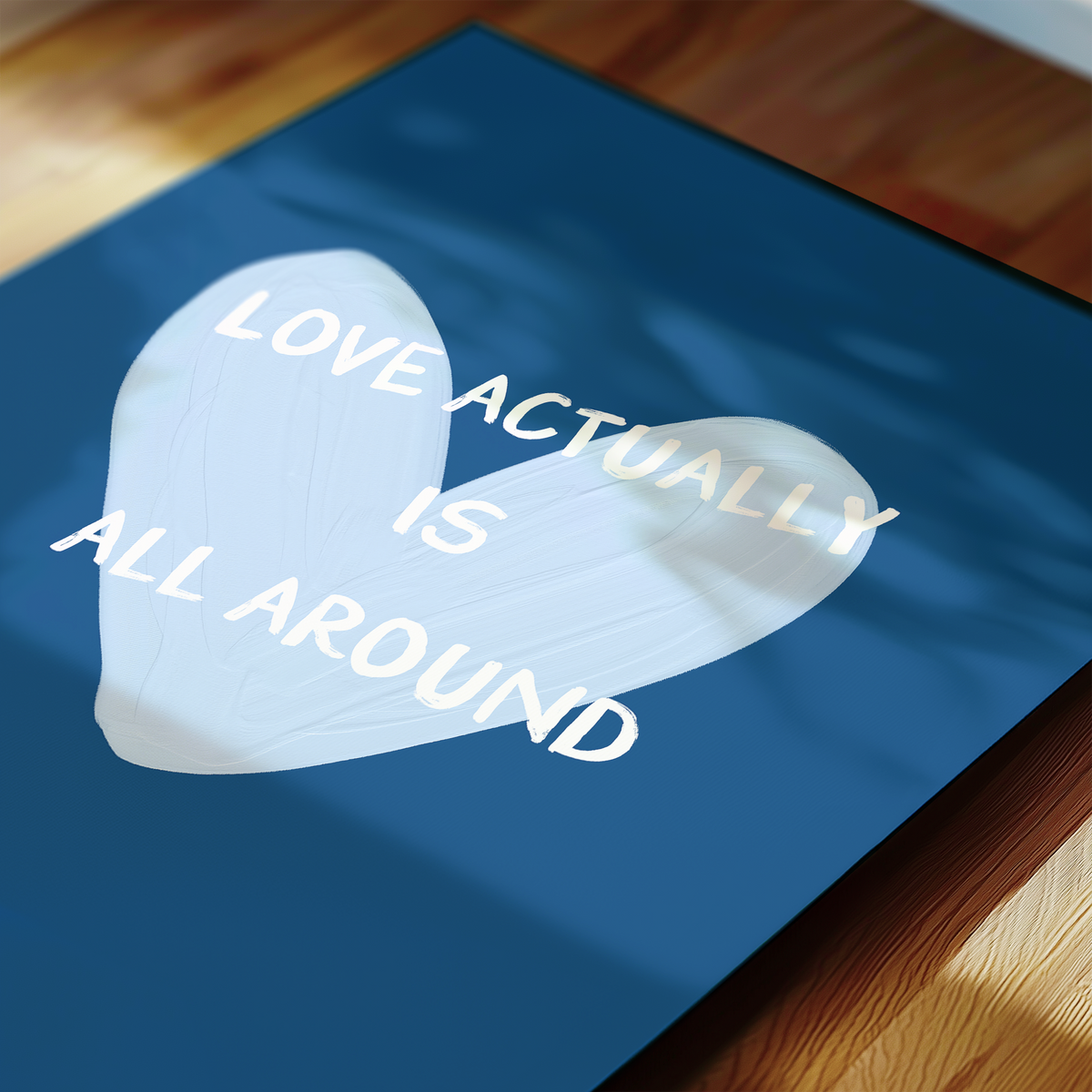 Love Actually in Blue