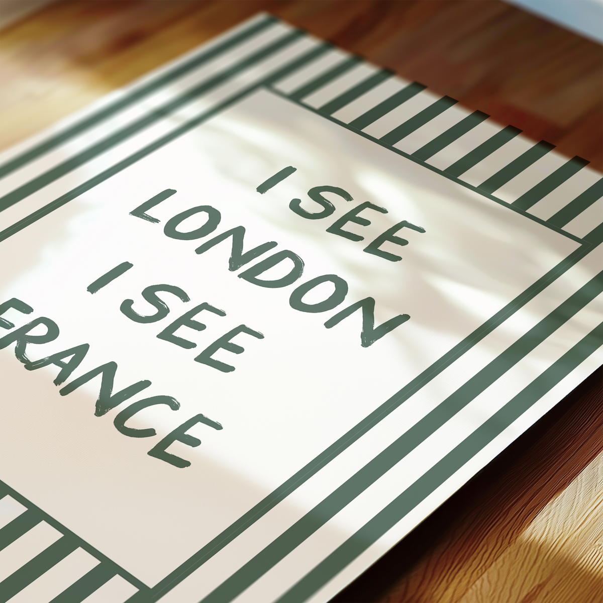 I See London I See France in Green