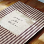 There's No Place Like Home Vintage Stripes in Red