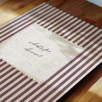 What's For Dinner Vintage Stripes in Red