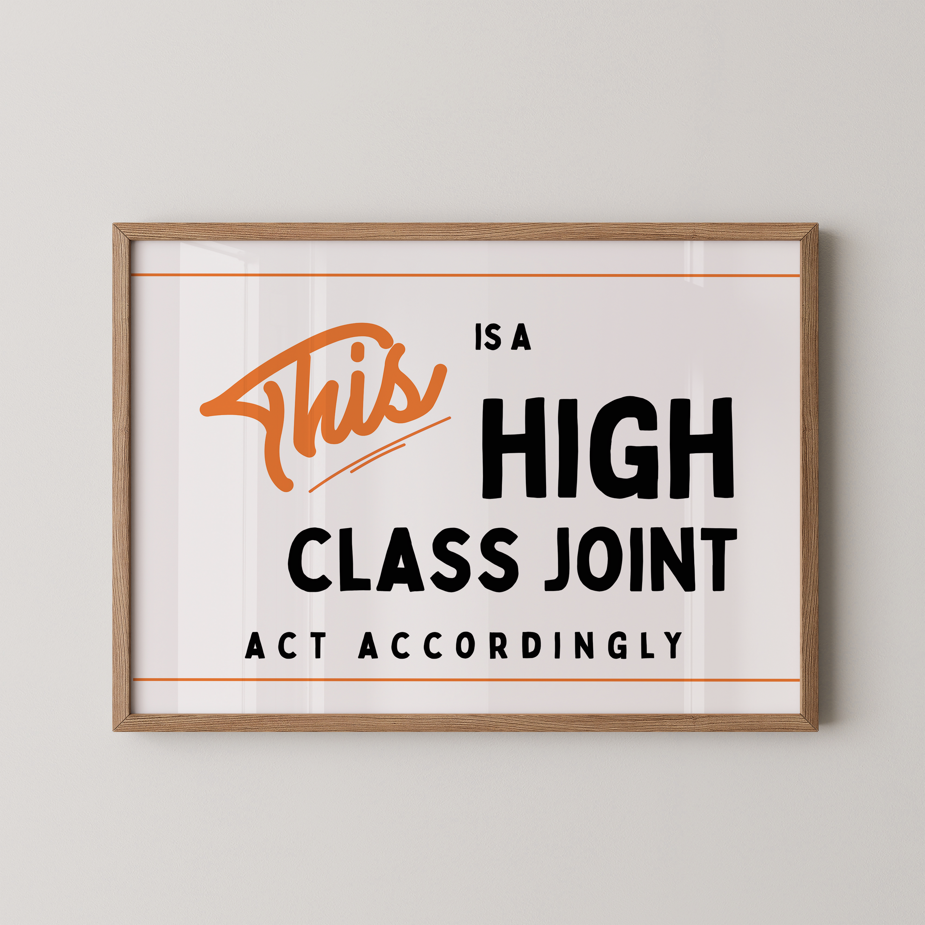 High Class Joint No. 03