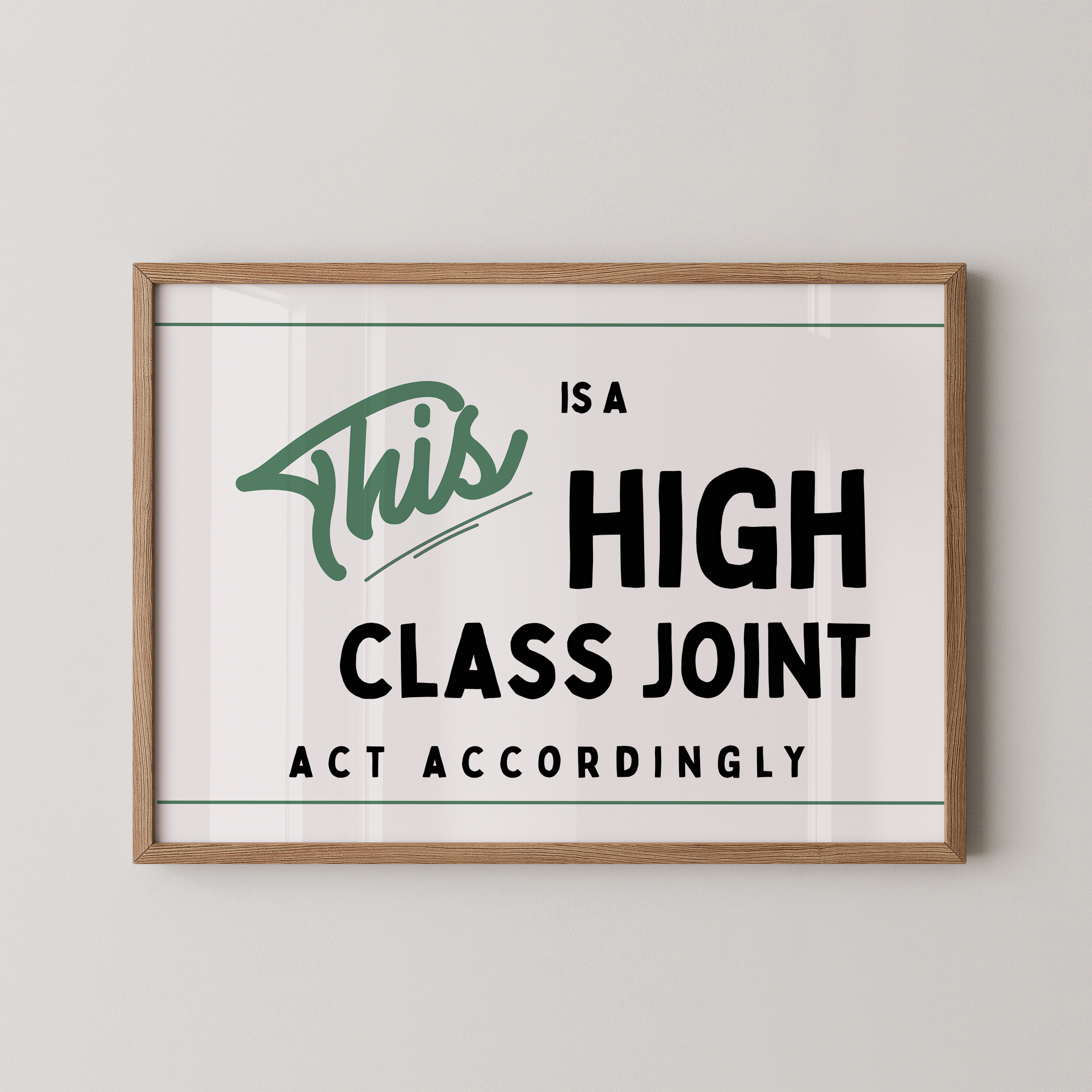 High Class Joint No. 02