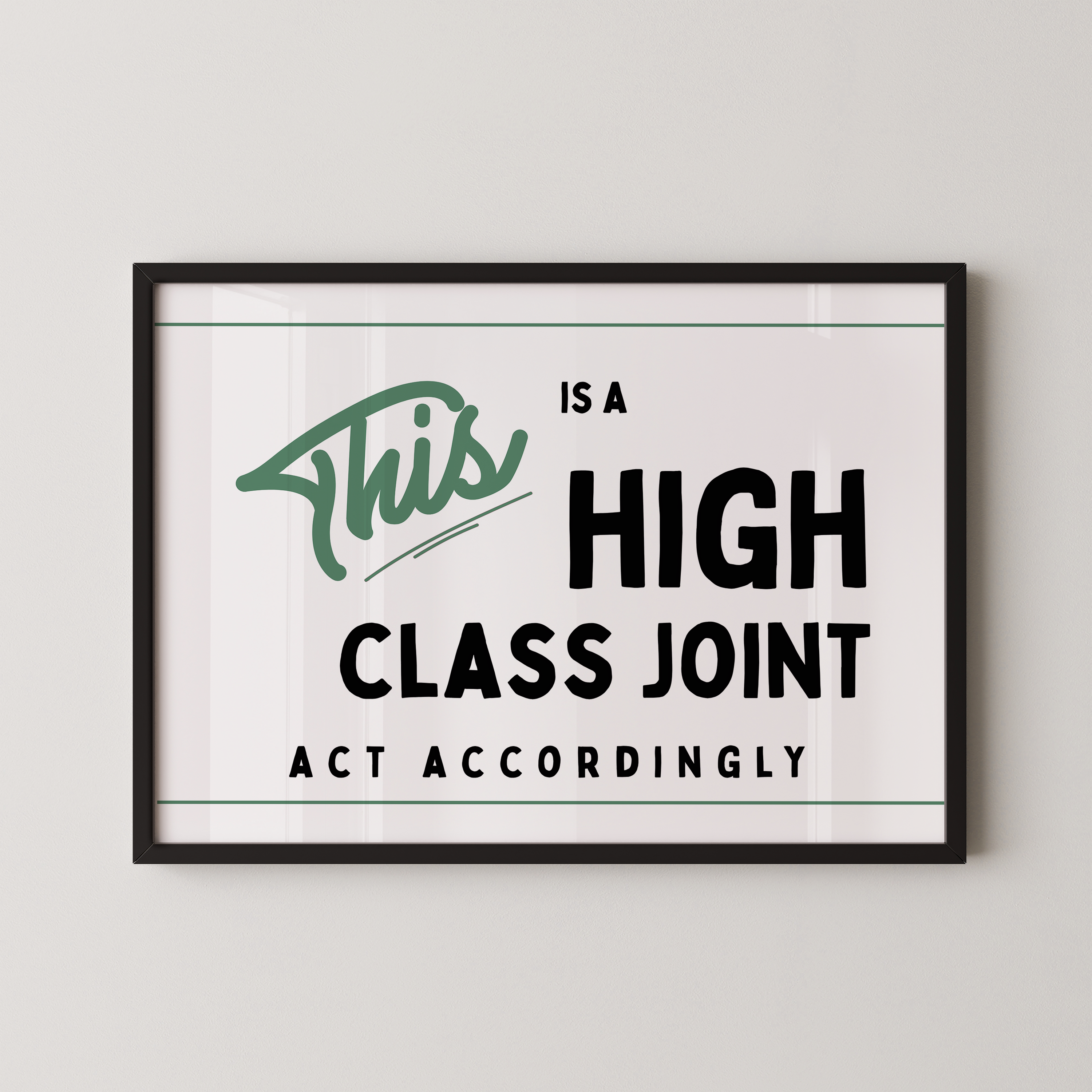 High Class Joint No. 02